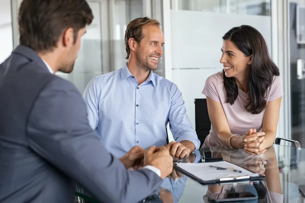 Business owners meeting with a BPro management consultant